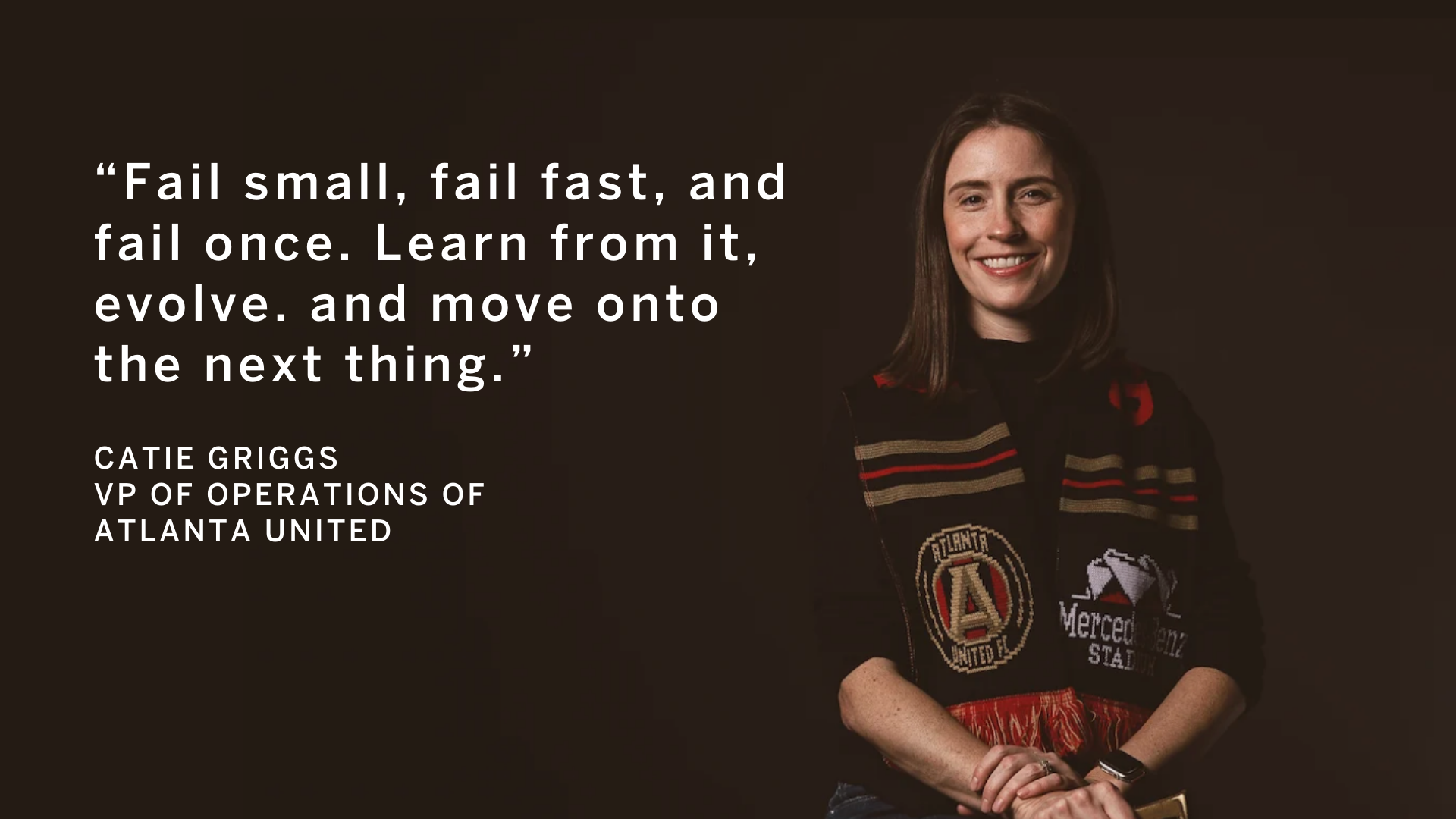 How Atlanta United’s Catie Griggs Creates a Culture of Innovation